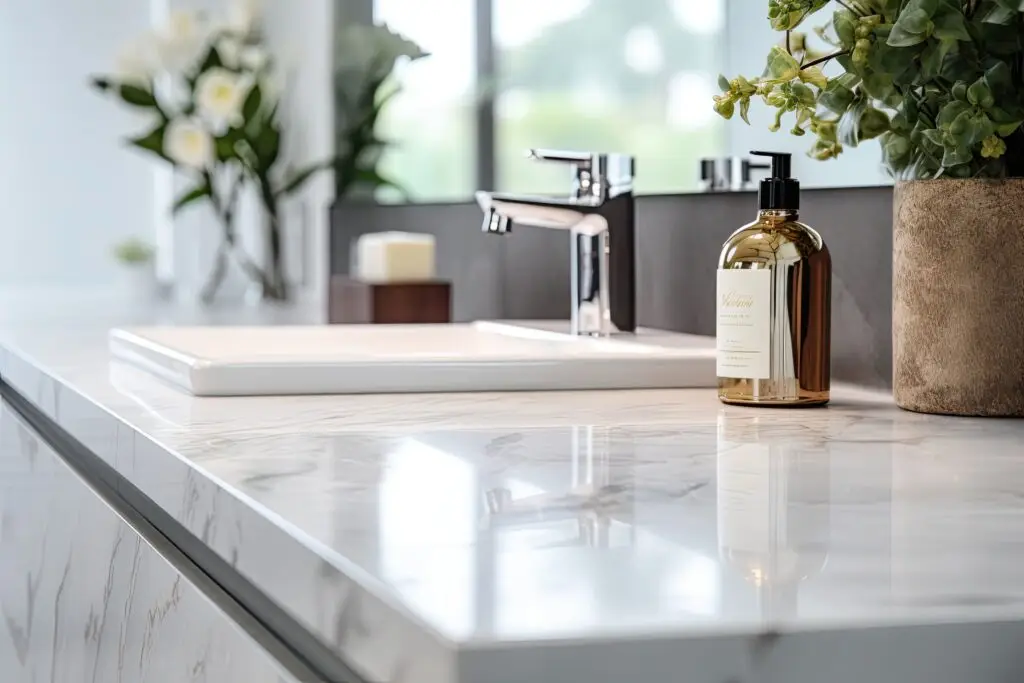 Best Way to Keep Bathroom Countertops Spotless